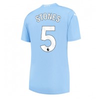 Camisa de time de futebol Manchester City John Stones #5 Replicas 1º Equipamento Feminina 2023-24 Manga Curta